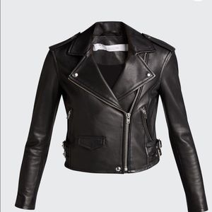 IRO ASHVILLE BLACK LEATHER JACKET